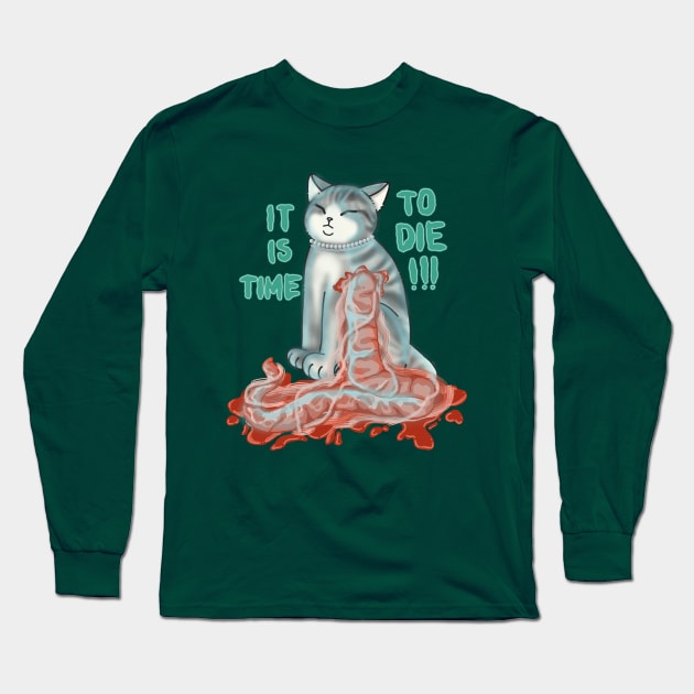 STARKID | TGWDLM ZOMBIE CAT LIGHTS Long Sleeve T-Shirt by ulricartistic